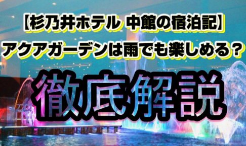 保存版 初心者必見 杉乃井ホテル を1 楽しむためのポイントまとめ まこぱぐ