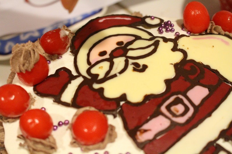 簡単 子供と一緒に作るクリスマスケーキ レシピ 16年はキャラケーキに挑戦 まこぱぐ